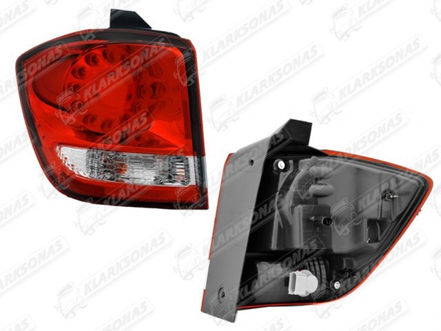 68078465AD Fiat/Alfa/Lancia lanterna traseira esquerda externa