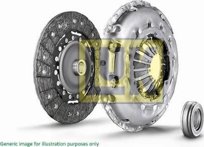 Купить 618004306 LUK Комплект сцепления (диск, корзина, подшипник)