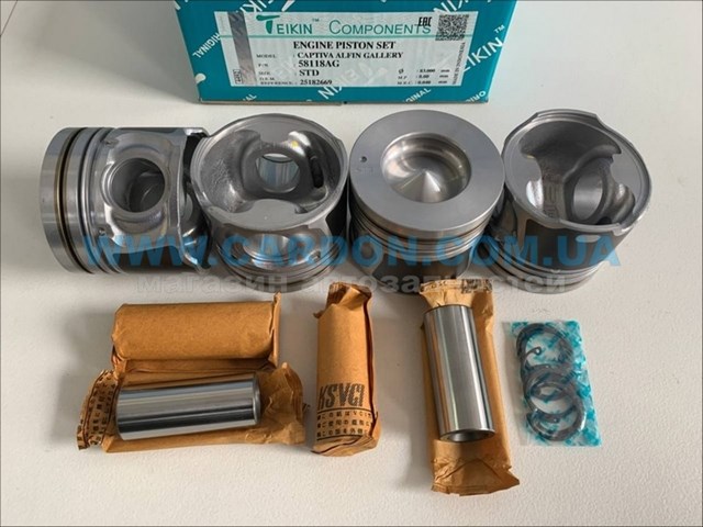 Pistão (kit para um motor), STD para Chevrolet Epica (V250)