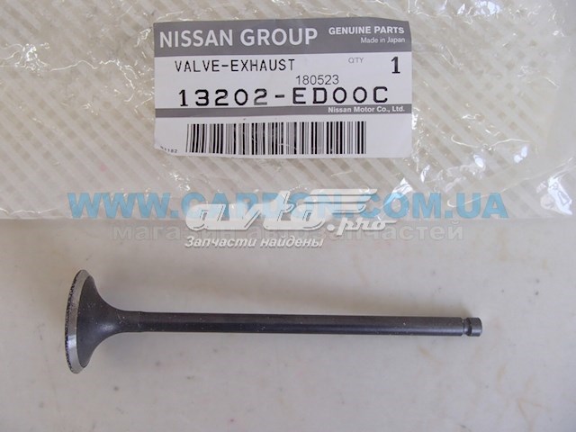 Клапан выпускной Nissan 13202ED00C