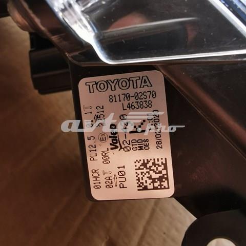 Фара левая Toyota 8117002S70 цена, от 627.13 USD