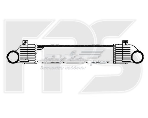 Радіатор інтеркулера FP46T78AV FPS