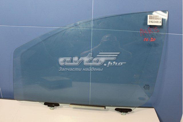 Vidro da porta dianteira esquerda 6812052180 Toyota