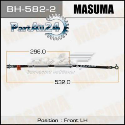 Передний левый тормозной шланг Masuma BH5822