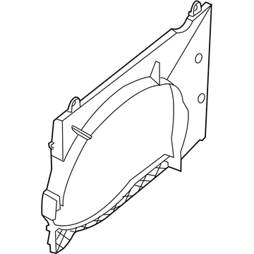 214761LA0B Nissan/Infiniti Рамка вентилятора