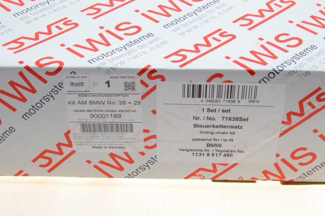 Комплект цепи ГРМ 71638SET AIC