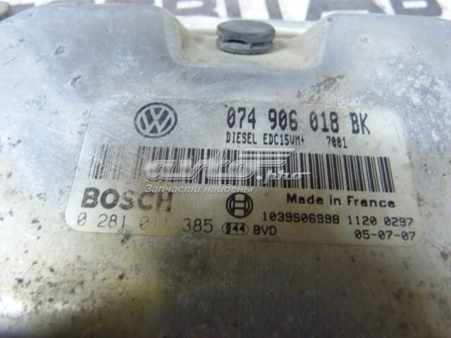Блок управления двигателем 0281011385 Bosch