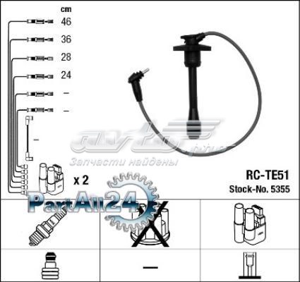 Провода зажигания NGK RCTE51 цена, от 36.40 USD