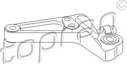 Soporte para taco de motor trasero 207755 HANS PRIES