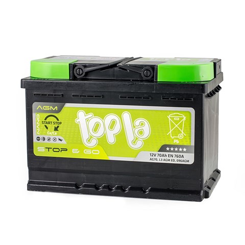 Аккумуляторная батарея (АКБ) Topla 114070