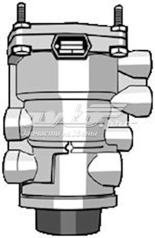 Кран тормозной прицепа AC598C Knorr-bremse