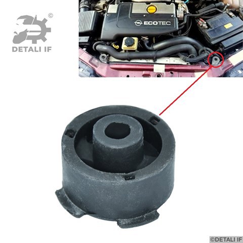 Подушка крепления радиатора верхняя DF11151 Detali IF