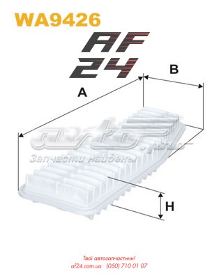 Фільтр повітряний WA9426WIX WIX