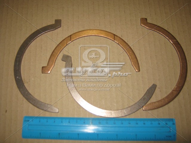 Полукольцо упорное (разбега) коленвала, STD, комплект Mahle Original 061AS18069000