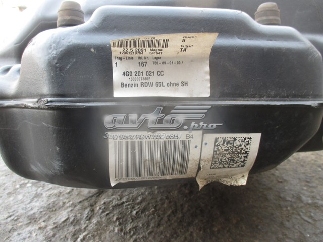 Бензобак 4G0201021 VAG