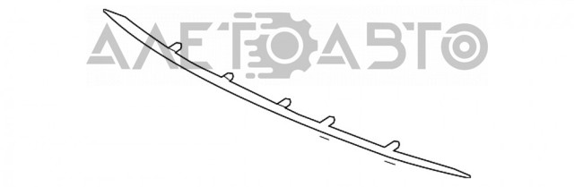 Обвес переднего бампера FPS FP5037915P цена, от 31.17 USD