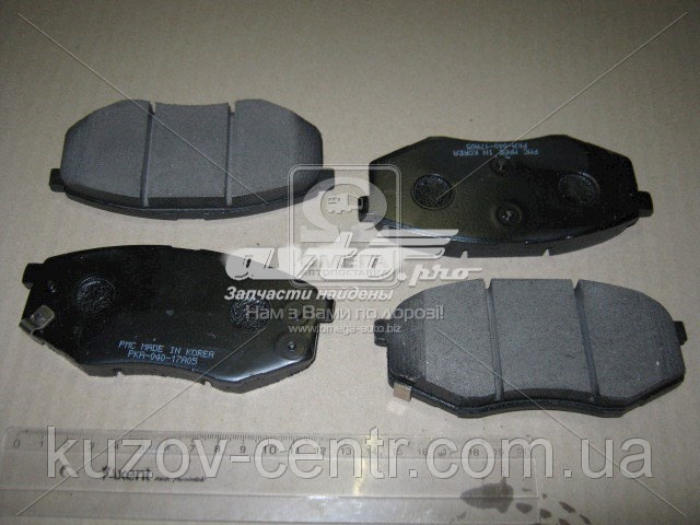 Колодки тормозные передние дисковые PMC PKA040