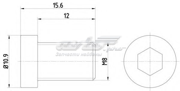 Болт тормозного диска TEXTAR TPM0009