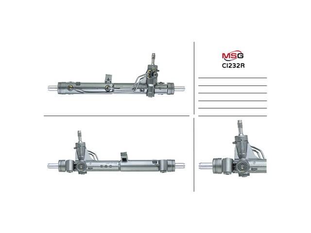 Рейка рулевая MSG Rebuilding CI228R