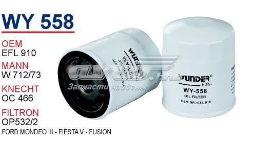Фильтр масла Wunder WY558