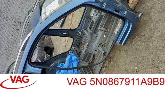 Уплотнитель двери передней (на кузове) VAG 5N0867911A9B9