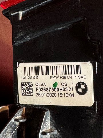 63217420739 BMW Фонарь задний