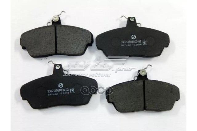 Колодки торм. передние ГАЗ-3302 (ТИИР-221) "Оригинал"