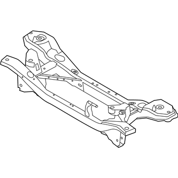  Балка задней подвески (подрамник) Ford C-MAX 