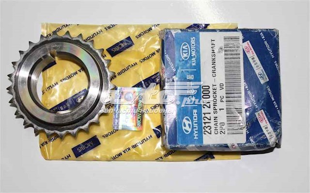 Engrenagem de cadeia da roda dentada de acionamento de cambota de motor para Hyundai Ix35 (LM)