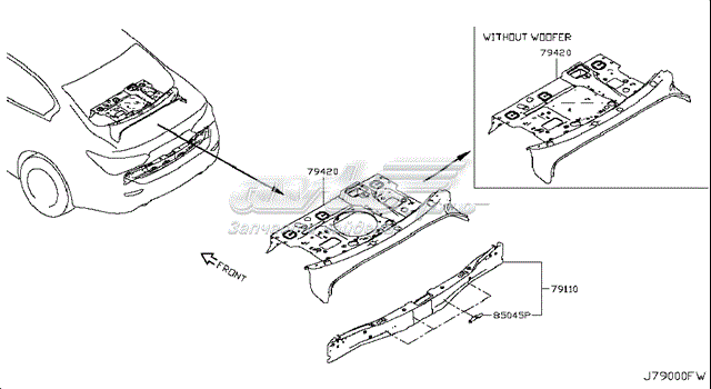  G91104GA0A Nissan