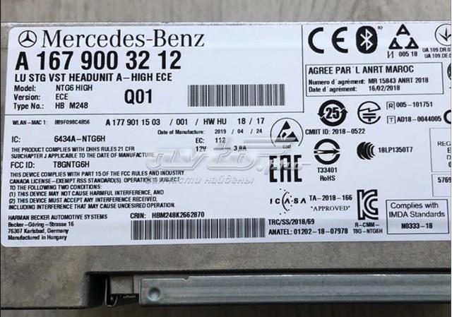 Купить A1679003212 Mercedes 