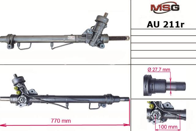AU211R MSG Rebuilding Управление рулевое в сборе