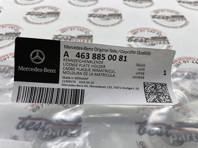  Mercedes 4638850081 цена, от 190.04 USD