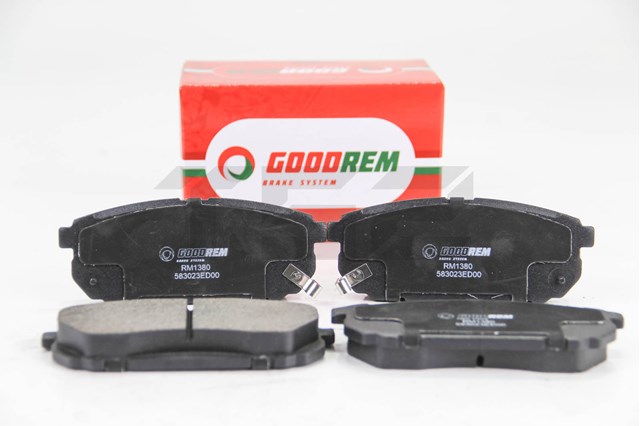 Колодки тормозные задние дисковые GOODREM RM1380