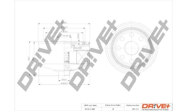 Масляный фильтр DP1110110286 Dr!ve+