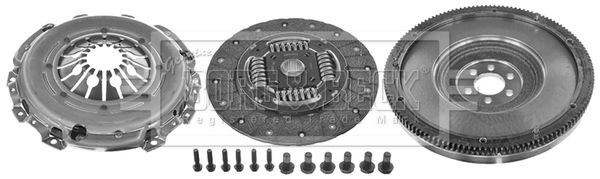 HKF1045 Borg&beck kit de embraiagem (3 peças)