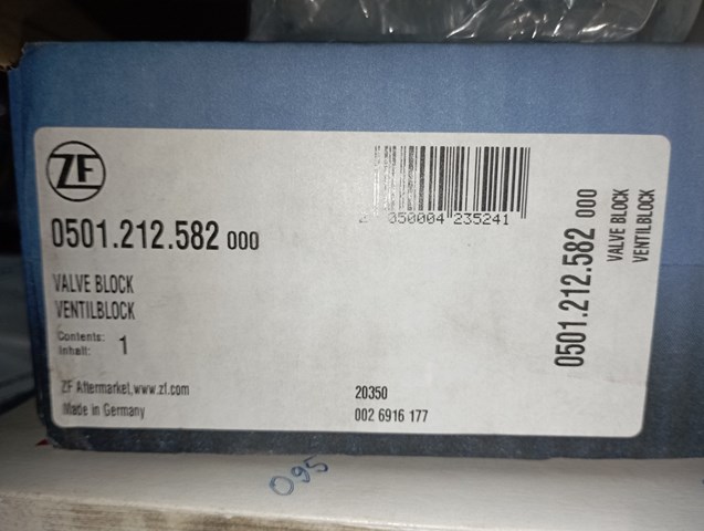 Клапан делителя 0501212582 ZF Parts
