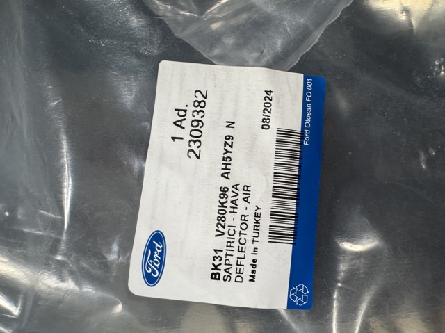 BK31V280K96AH5YZ9 Ford Расширитель (накладка) арки заднего крыла правый