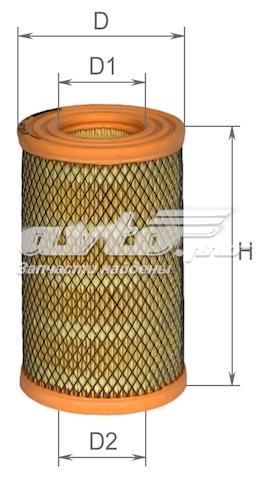 Воздушный фильтр AF0012 Alpha Filter