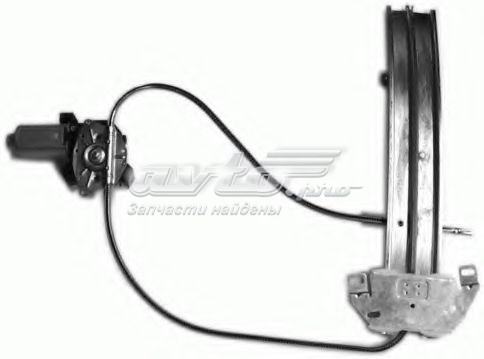 Mecanismo de acionamento de vidro da porta dianteira esquerda para Renault 19 (D53, 853)