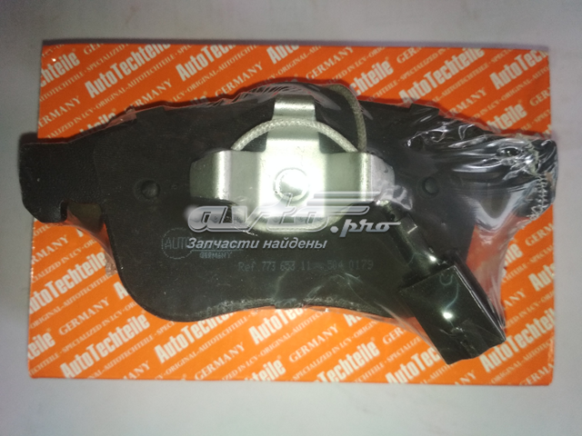 Колодки тормозные передние дисковые AUTOTECHTEILE 5040179