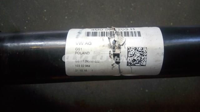 Задняя полуось 4M0501203H VAG