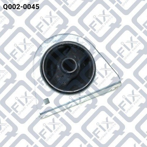 Подушка (опора) двигателя, левая передняя Q-fix Q0020045