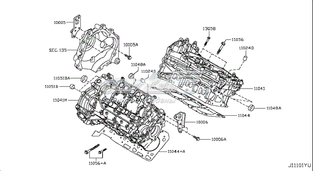 1109100QAA Nissan 