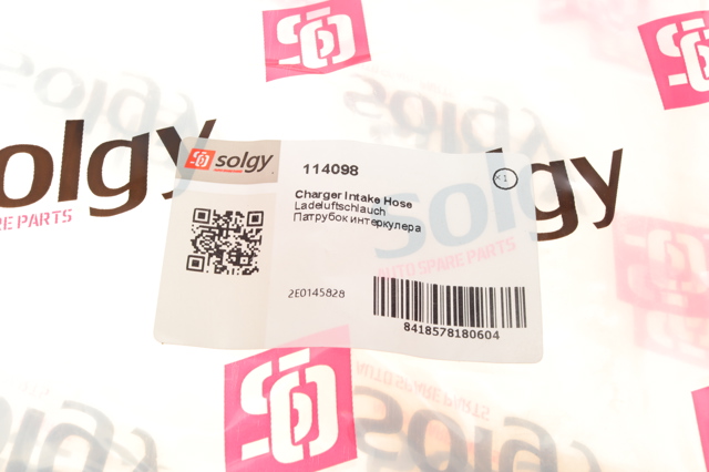 114098 Solgy Патрубок интеркуллера