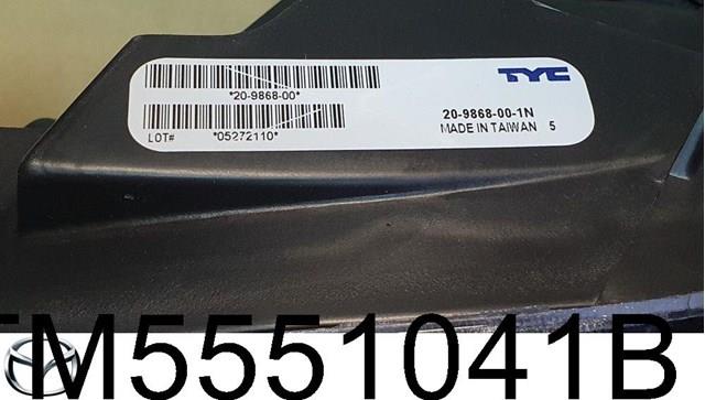 Купить TM5551041B Mazda Фара левая передняя