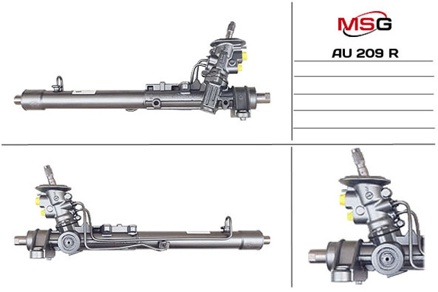 Рулевая рейка AU209R MSG Rebuilding