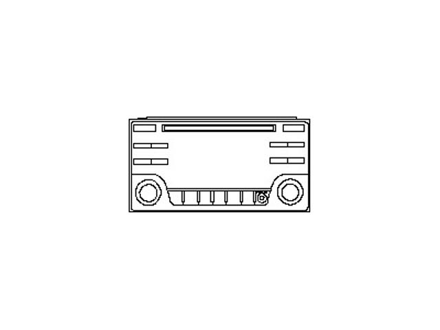 Магнитола (радио AM/FM) Nissan/Infiniti 281853NF0B цена, от 22.57 USD