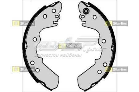 Барабанные колодки Starline BC06340