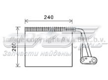 Испаритель кондиционера RTV566 AVA